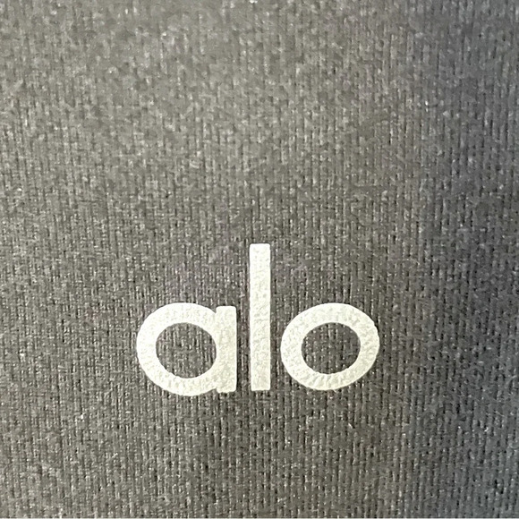 Alo Yoga High Waist Moto Leggings, Black/Black Glossy, Women’s Small - Picture 9 of 12